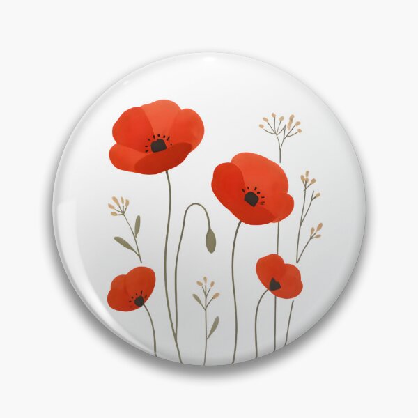 Artikelvorschau, Kleine rote Mohnblumen entworfen und verkauft von uunaa.