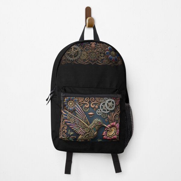 Item preview, Steampunk Hummingbird – Ornate Clockwork Nature Art designed and sold by Vyxorea.