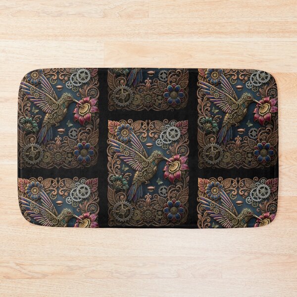 Item preview, Steampunk Hummingbird – Ornate Clockwork Nature Art designed and sold by Vyxorea.