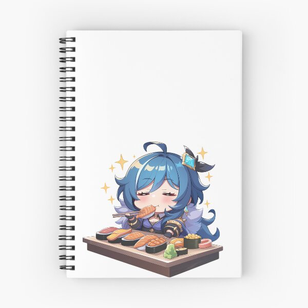 Item preview, Kaeya Genshin Impact Chibi Sushi Sparkle Feast designed and sold by Spraykart.