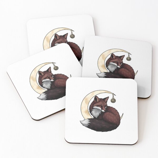Item preview, Crescent Fox Relic designed and sold by IllumeInk.