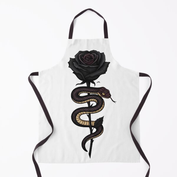 Item preview, Serpent Black Rose designed and sold by IllumeInk.