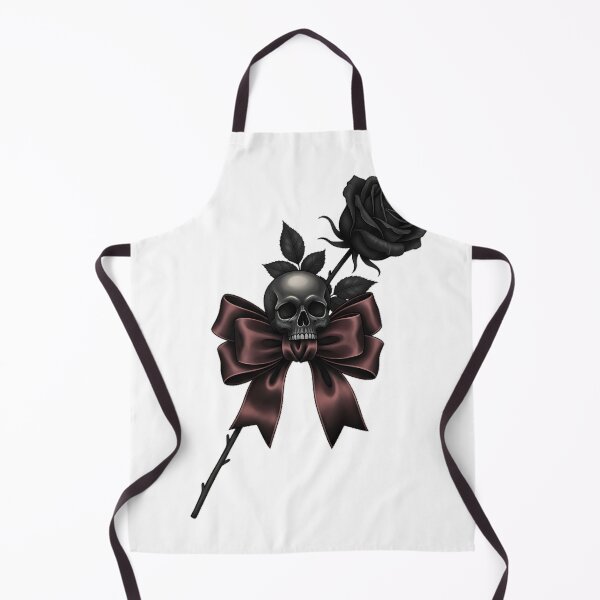 Item preview, Velvet Bow Skull Rose designed and sold by IllumeInk.