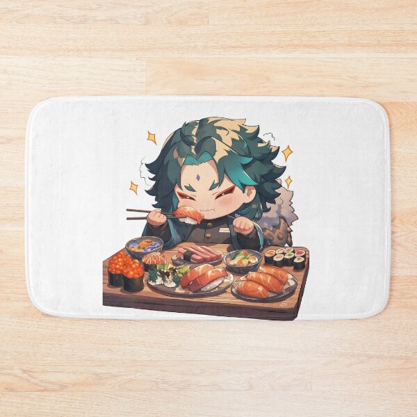 Item preview, Xiao Genshin Impact Chibi Sushi Silent Feast designed and sold by Spraykart.