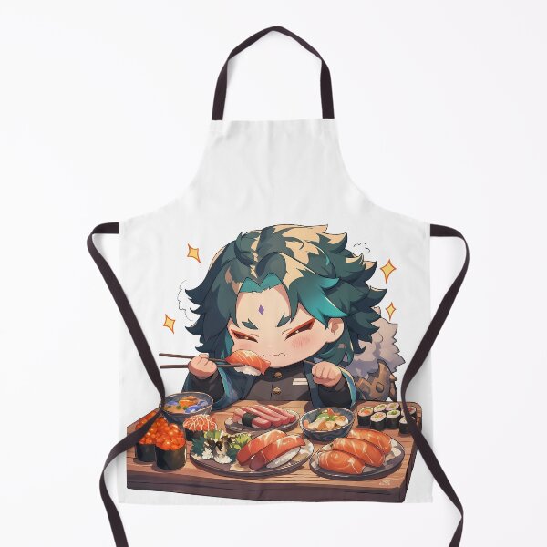 Item preview, Xiao Genshin Impact Chibi Sushi Silent Feast designed and sold by Spraykart.
