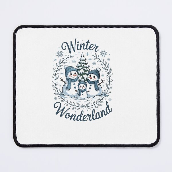 Item preview, Winter Wonderland Cute Snowman Xmas Girly designed and sold by EllenJast.