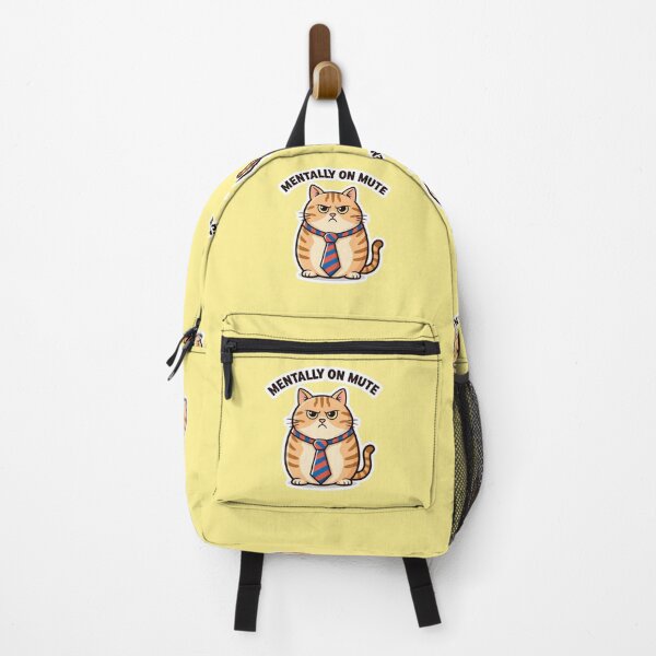 Item preview, Grumpy Office Cat Introvert Funny Sticker designed and sold by Gentlestate.