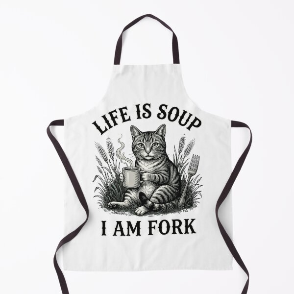Item preview, Life-is-Soup-I-Am-Fork-frog designed and sold by w66aboo.