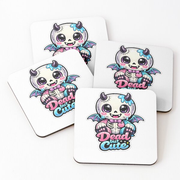 Item preview, Dead But Cute Skeleton – Kawaii Horror Plush Aesthetic designed and sold by CosmicSplendor.