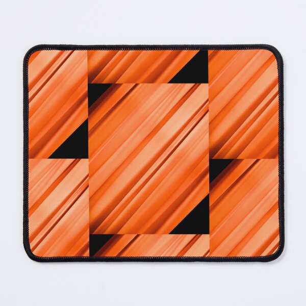 Item preview, Dynamic Orange Diagonal Strips - Abstract Modern Geometric Pattern designed and sold by AbulailArt.