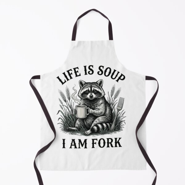 Item preview, Life-is-Soup-I-Am-Fork-frog designed and sold by w66aboo.
