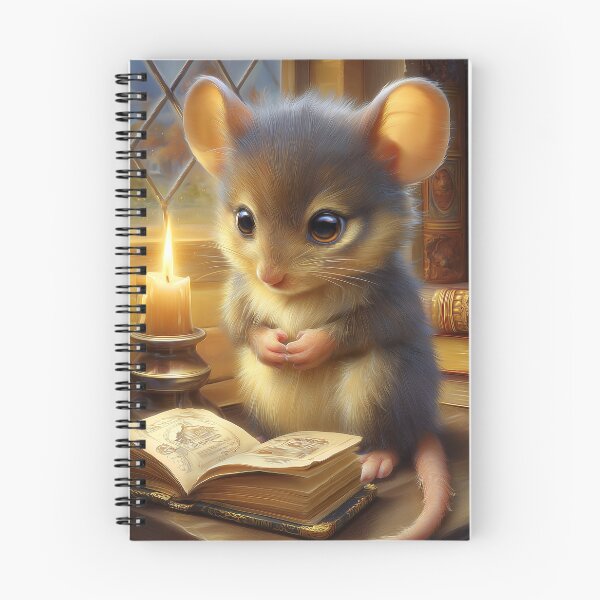 Item preview, Candlelight Whispers of the Little Book Mouse designed and sold by MyMagicalPlace.