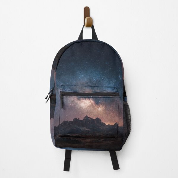 Item preview, Midnight Starry Sky Sunset Mountains designed and sold by GrinGalore.