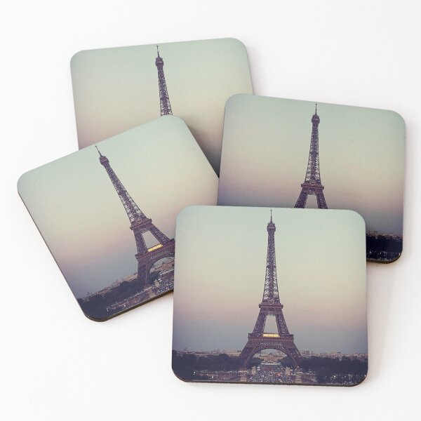 Item preview, Eiffel Tower at Dusk – Paris Skyline Symmetry designed and sold by Kainicram.