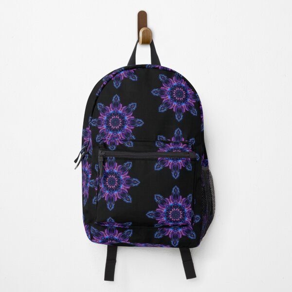Item preview, Electric Mandala Cosmic Bloom Digital Art designed and sold by Quotable Gear.