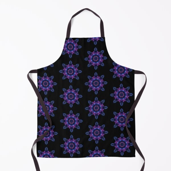Item preview, Electric Mandala Cosmic Bloom Digital Art designed and sold by Quotable Gear.