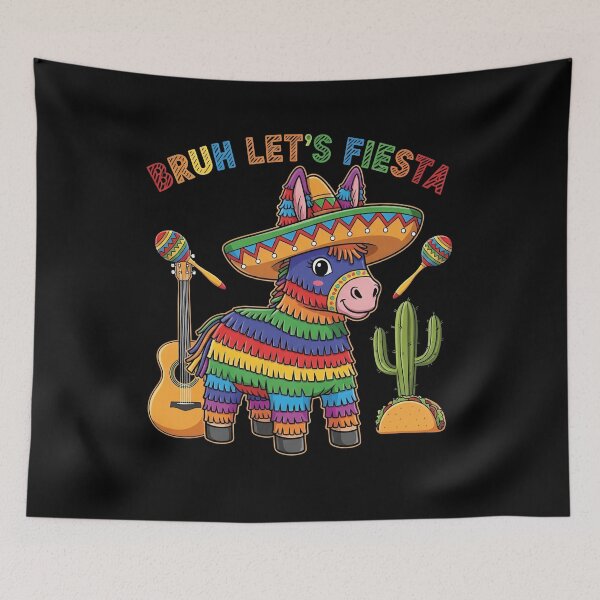 Item preview, Bruh Let’s Fiesta Piñata – Funny Cinco De Mayo Party Design designed and sold by viectory.