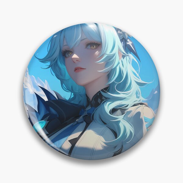 Item preview, Eula Genshin Impact Ice Queen Mountain Elegance designed and sold by Spraykart.