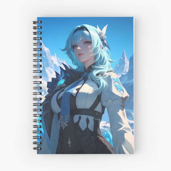 Item preview, Eula Genshin Impact Ice Queen Mountain Elegance designed and sold by Spraykart.