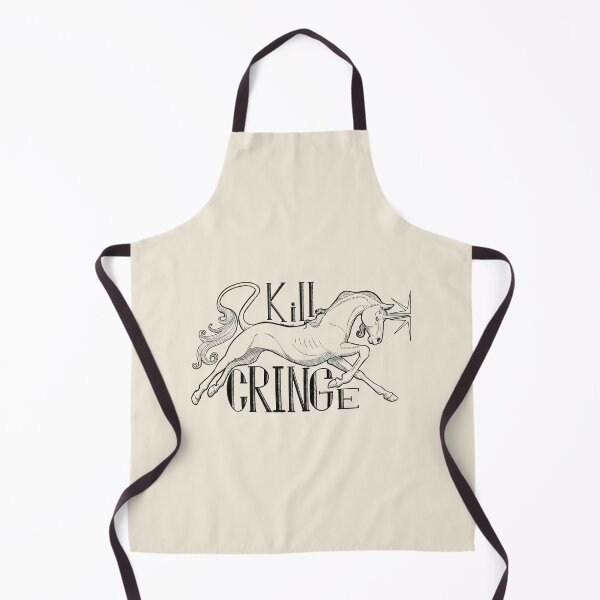 Item preview, Kill Cringe - Black and White designed and sold by Art By Ruby Bard.