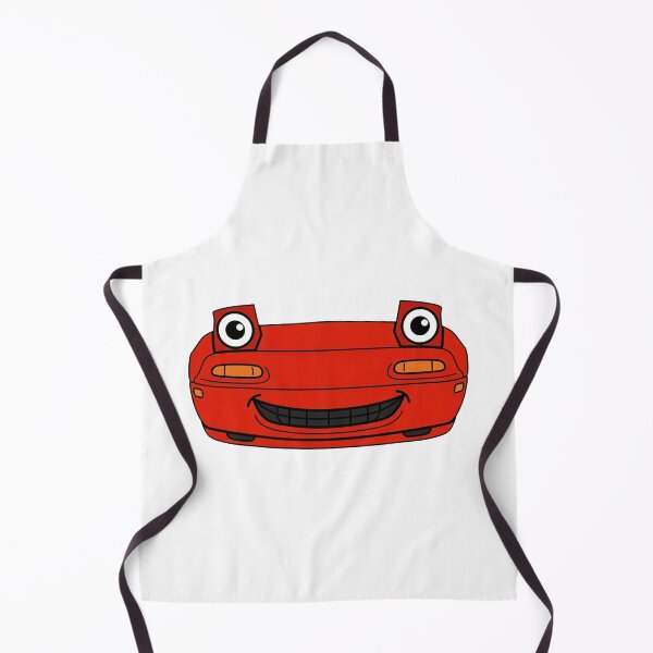 Item preview, Miata MX-5 Cartoon Smile Classic Red designed and sold by VenZolic.