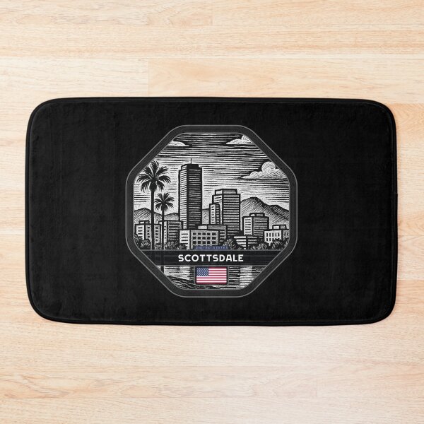 Item preview, Scottsdale USA Linocut Style  designed and sold by Thistle-TShop.