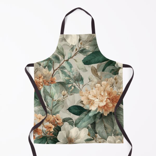 Item preview, Soft Romantic Calm Botanical Floral Sage Leaves Seamless Pattern designed and sold by GrinGalore.