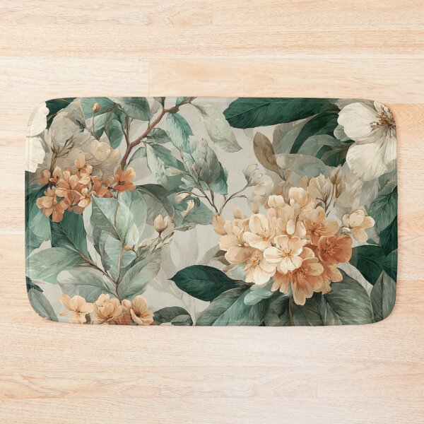 Item preview, Soft Romantic Calm Botanical Floral Sage Leaves Seamless Pattern designed and sold by GrinGalore.