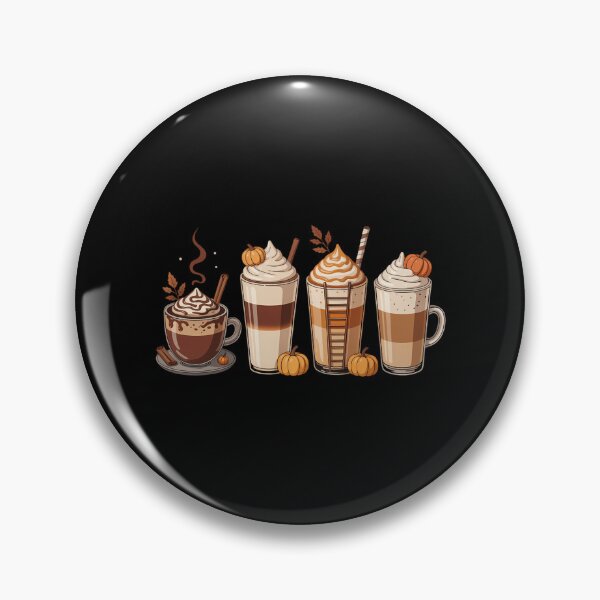 Item preview, Pumpkin Spice Coffee Latte Fall Autumn Season designed and sold by TyraYoung.