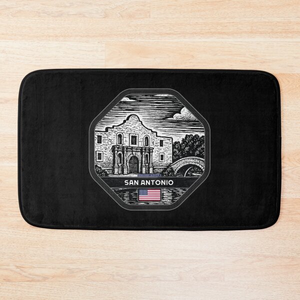 Item preview, San Antonio USA Linocut Style  designed and sold by Thistle-TShop.