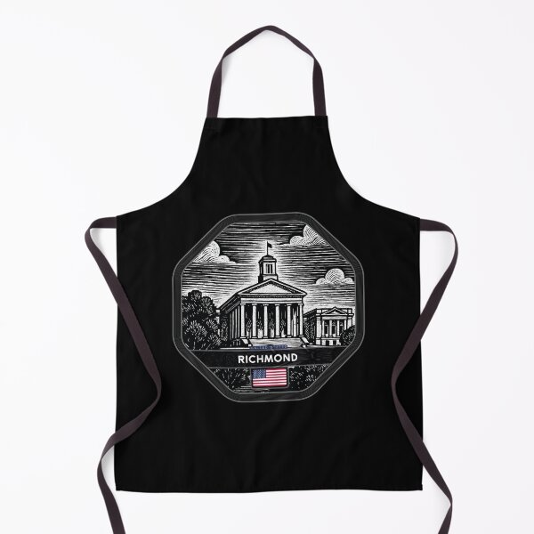 Item preview, Richmond USA Linocut Style designed and sold by Thistle-TShop.