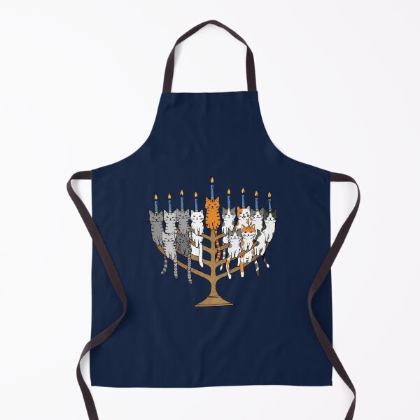 Item preview, Hanukkah Cats Menorah designed and sold by Thank-HaShem.