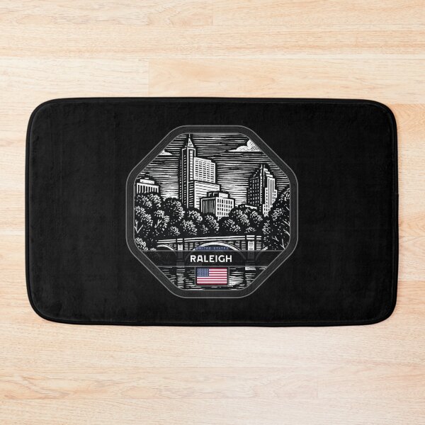 Item preview, Raleigh USA Linocut Style  designed and sold by Thistle-TShop.