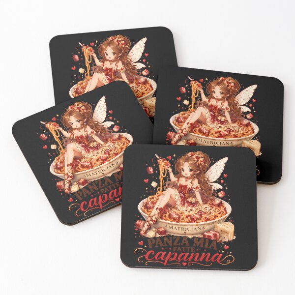 Item preview, Amatriciana Fairy – Panza Mia Fatte Capanna Kawaii Anime Design designed and sold by The shop of Dreams.