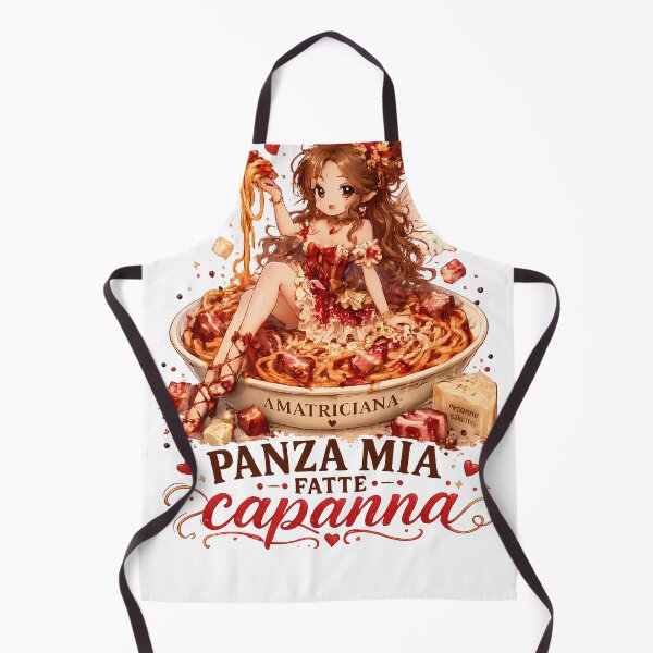 Item preview, Amatriciana Fairy – Panza Mia Fatte Capanna Kawaii Anime Design designed and sold by The shop of Dreams.