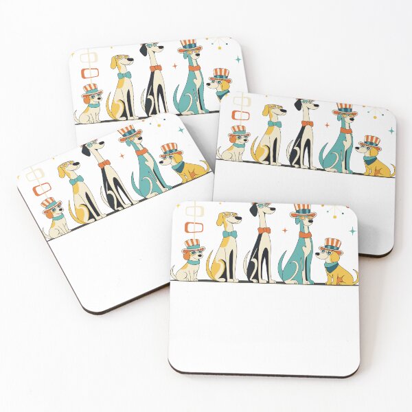 Item preview, Retro Mid-Century Modern Dogs 50s 60s Style designed and sold by gogo-jr.