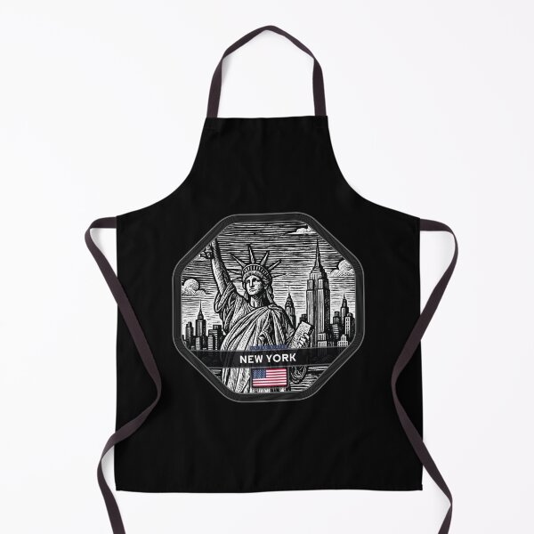 Item preview, New York USA Linocut Style designed and sold by Thistle-TShop.