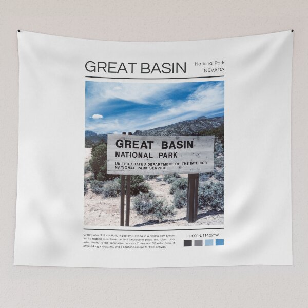 Item preview, Great Basin National Park - Nevada  designed and sold by StudioRedKoala.