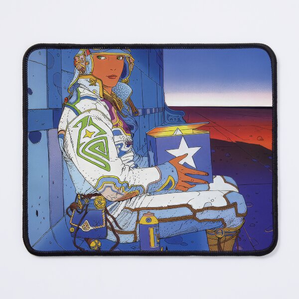 Item preview, Jean Giraud 1938 2012 France- Jean Giraud moebius Fantasy Art- Fantasy Art Illustration designed and sold by Bondira-Spono.