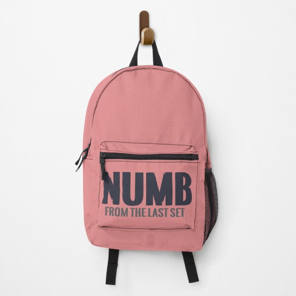 Item preview, Numb. – Last Set Did This | Minimal Gym Mindset Typography Design designed and sold by STYKD.
