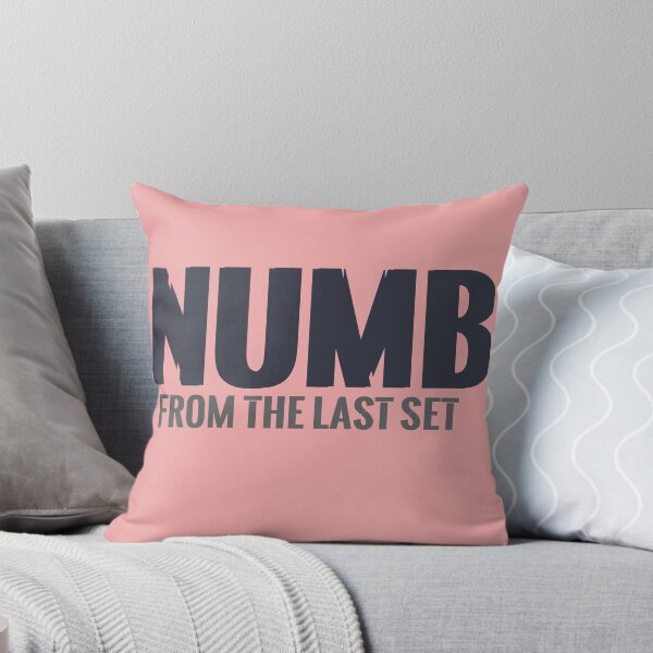 Item preview, Numb. – Last Set Did This | Minimal Gym Mindset Typography Design designed and sold by STYKD.