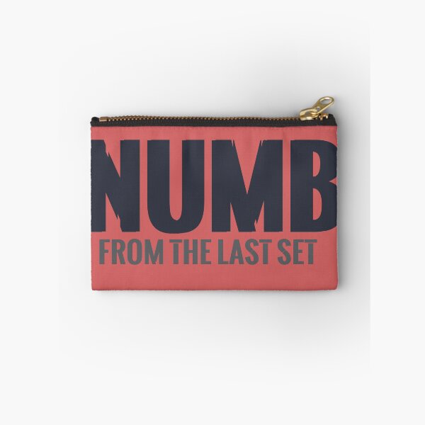 Item preview, Numb. – Last Set Did This | Minimal Gym Mindset Typography Design designed and sold by STYKD.