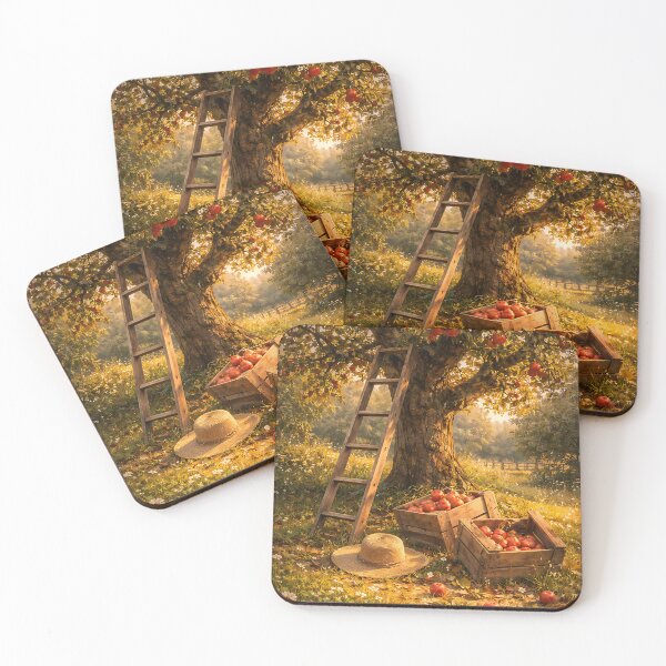 Item preview, Apple Orchard Harvest - Pastoral Cottagecore designed and sold by bapupa.