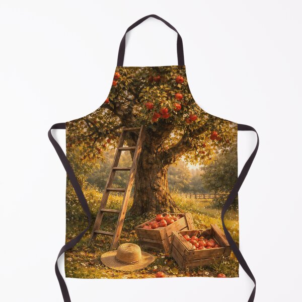 Item preview, Apple Orchard Harvest - Pastoral Cottagecore designed and sold by bapupa.