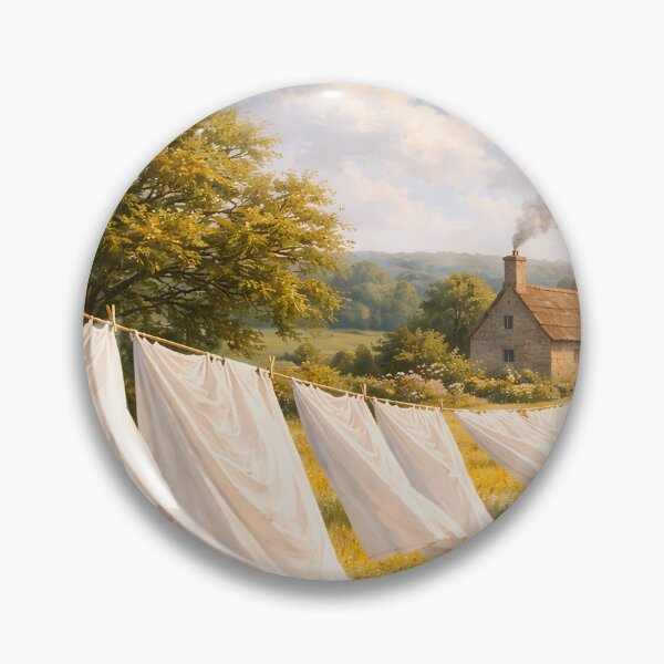 Item preview, Laundry in the Meadow - Pastoral Cottagecore designed and sold by bapupa.
