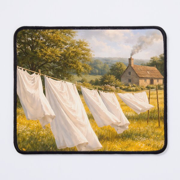 Item preview, Laundry in the Meadow - Pastoral Cottagecore designed and sold by bapupa.