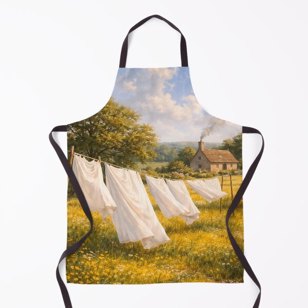 Item preview, Laundry in the Meadow - Pastoral Cottagecore designed and sold by bapupa.