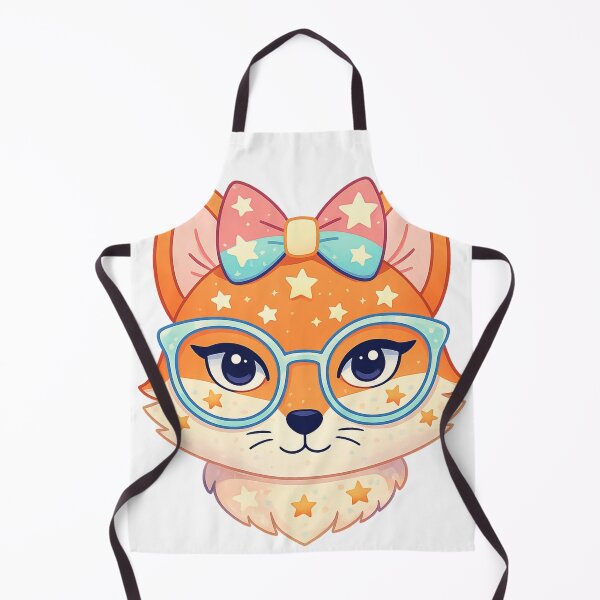 Item preview, Stylish Cat with Glasses Cute Feline Art designed and sold by SoftSproutstu.