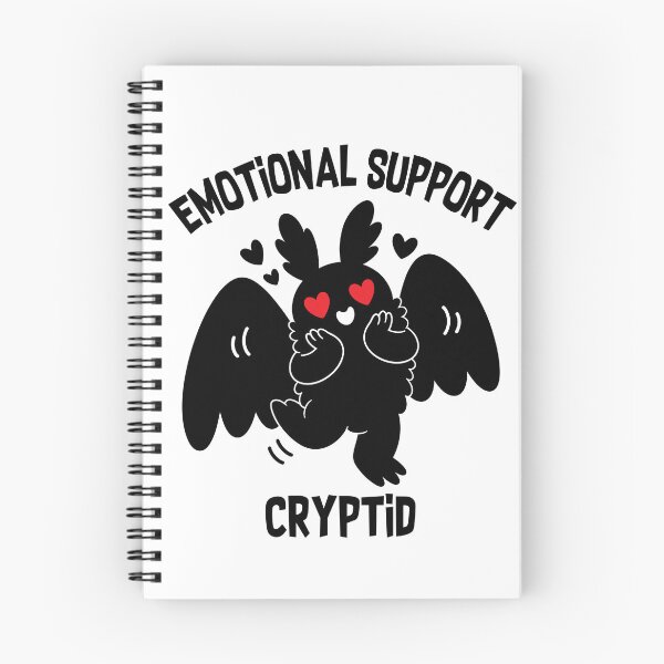 Item preview, Mothman Emotional Support Cute Cryptid designed and sold by ShirtWreck.