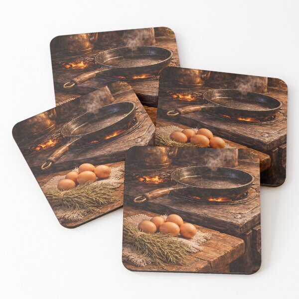 Item preview, Cast Iron Morning - Rustic Cottagecore designed and sold by bapupa.